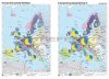 Az Európai Unió (a tagok és tagjelöltek zászlóival) + gazdasági térképek DUO