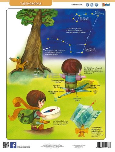 Csillagászat / Tájékozódás tanulói munkalap