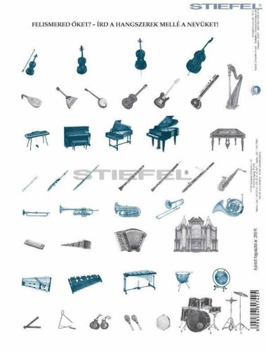 A zene alapjai IV. (tanulói munkalap)