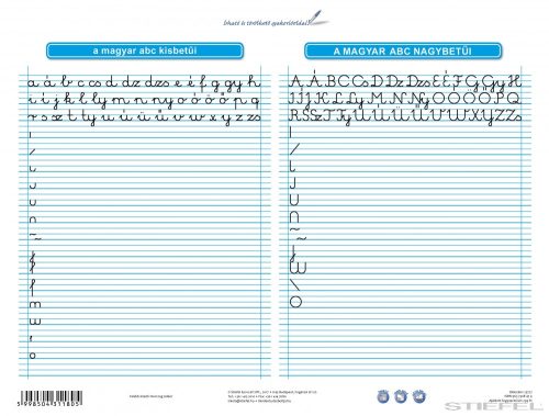 A magyar ABC betűi / munkaoldal tanulói munkalap