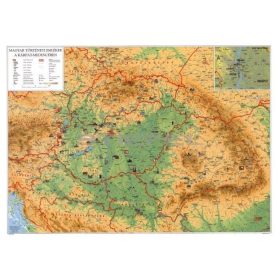   Kárpát-medence térkép + magyar művelődéstörténeti áttekintés tanulói munkalap