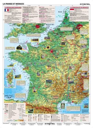 Élémantaire Faits de France DUO- Tények Franciaországról (oktatótabló)