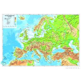 Európa domborzat könyöklő