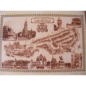 A budai várnegyed íróasztal könyöklő