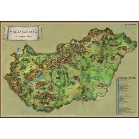   Magyarország látványtérkép / Balaton és környéke könyöklő