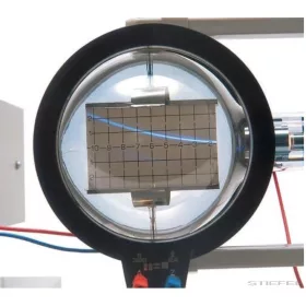 Elektronelhajlást szemléltető cső, D
