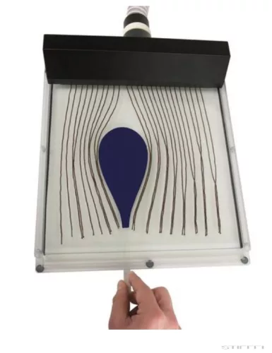 Levegőáramlást demonstráló eszköz