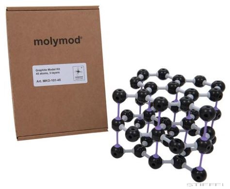 Grafit modell, 3 réteges