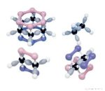 Molekulapálya szerves szerkezetek építőkészlet, 4 db