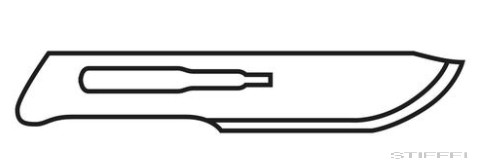 Szike penge, 22-es méret, 100 db