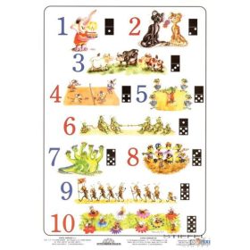 Számtabló (fóliás-fémléces)