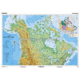 Kanada, domborzati (angol)