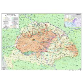   A trianoni békekötés következményei fémléces iskolai történelmi falitérkép