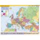 Európa országai - Európai Unió térképe iskolai földrajzi falitérkép (140 x 100 cm)