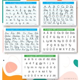 A magyar ABC tabló – 5 db