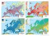 Európa politikai térképe+tematikus térképek DUO