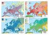 Európa országai+tematikus térképek DUO
