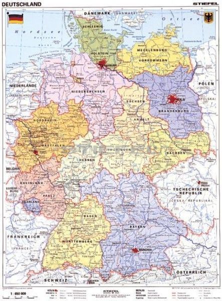 részletes németország térkép Nemetorszag Reszletes Terkep részletes németország térkép