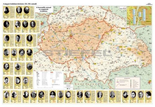 Magyar irodalomtörténeti térkép DUO