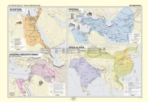 Az ókori Kelet iskolai történelmi falitérkép DUO