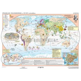   A nagy földrajzi felfedezések + a reneszánsz és humanizmus iskolai történelmi falitérkép