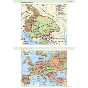   A Hunyadiak hadjáratai - Európa a XV. században iskolai falitérkép