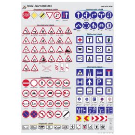 KRESZ-ismeretek oktatótabló 1. DUO