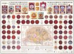   A Magyar Királyság szabad királyi városainak címerei és pecsétje poszter