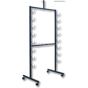   Álló, görgős térképtároló és bemutató állvány (32 db térképhez)