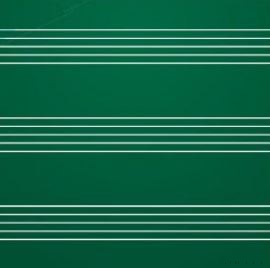 Zöld falitábla választható vonalazással  - kerámia-acél, 300x100 cm