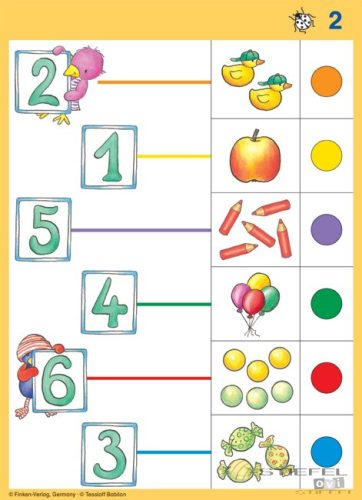 LOGICO Primo feladatkártyák Mennyiségek és számok