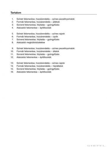 LOGICO Primo feladatkártyák Tarka formák