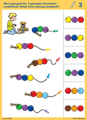 LOGICO Primo feladatkártyák Tarka formák