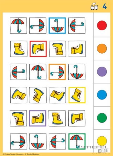 LOGICO Primo feladatkártyák Koncentráció és logika        
