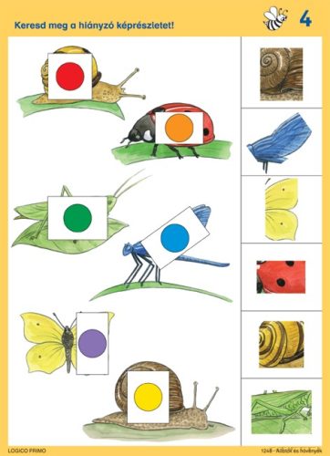 LOGICO Primo feladatkártyák Állatok és növények