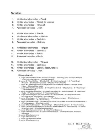 LOGICO Primo feladatkártyák Minták és mintázatok        