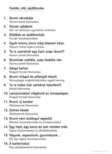 LOGICO Primo feladatkártyák Az állatkertben