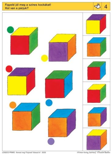 LOGICO Primo feladatkártyák Keresd meg! Folytasd! Válaszd ki!