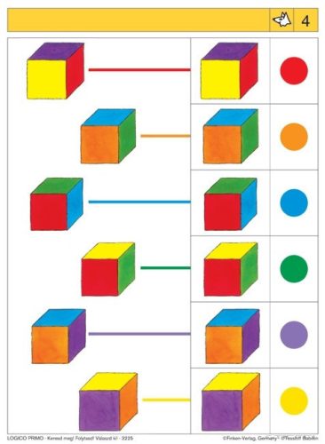 LOGICO Primo feladatkártyák Keresd meg! Folytasd! Válaszd ki!