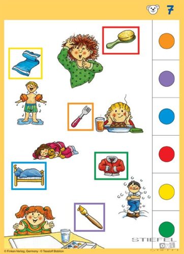 LOGICO Primo feladatkártyák Figyeld meg! Mondd el!