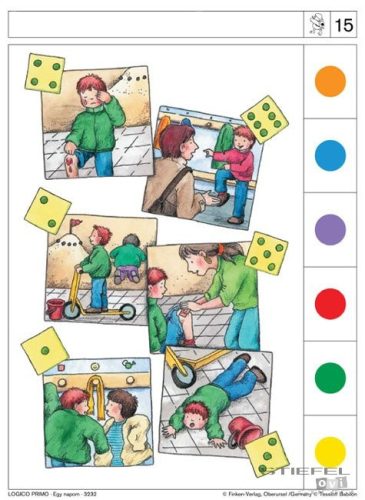LOGICO Primo feladatkártyák Egy napom