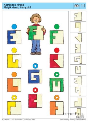 LOGICO Piccolo feladatkártyák Iskolakezdés: Olvasni fogok!