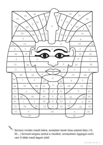 Matek színező – Számolás 100-ig