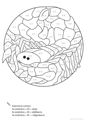 Matek színező – Kis egyszeregy