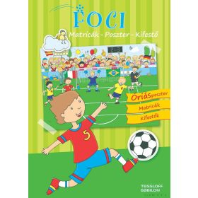 Foci - Matricák, poszter, kifestő