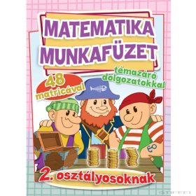   Matematika munkafüzet témazáró dolgozatokkal 2. osztályosoknak