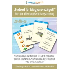   "Fedezd fel Magyarországot!" Bee-Bot gyakorlópálya kiegészítő kártyacsomag