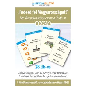   "Fedezd fel Magyarországot!" Bee-Bot gyakorlópálya kiegészítő kártyacsomag
