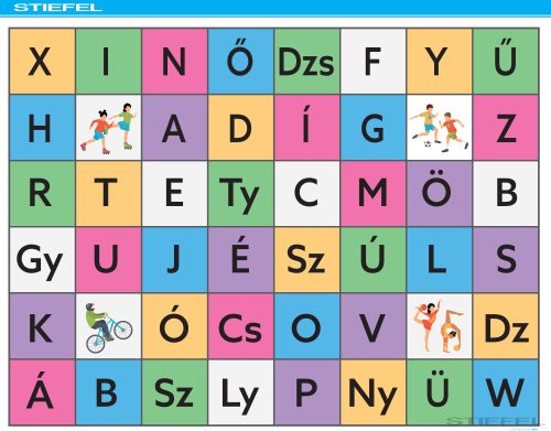 Bee-Bot 4 db gyakorlópálya, ABC csomag