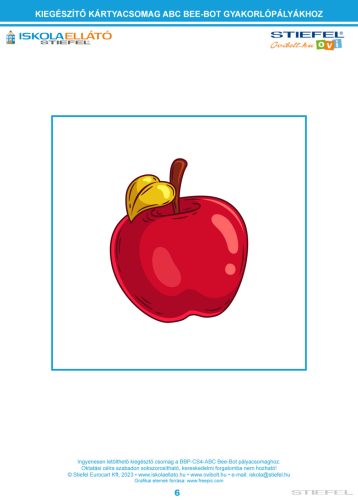 Bee-Bot 4 db gyakorlópálya, ABC csomag